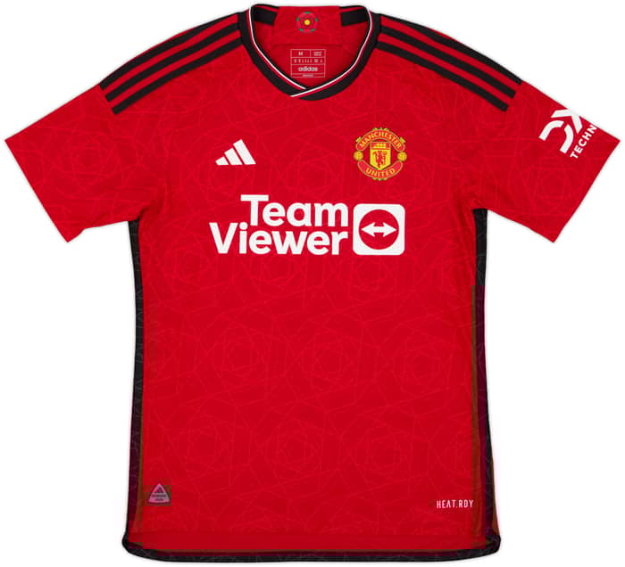 2023-24 Manchester United Authentic Home Shirt B.Fernandes #8 - 8/10 - (M)