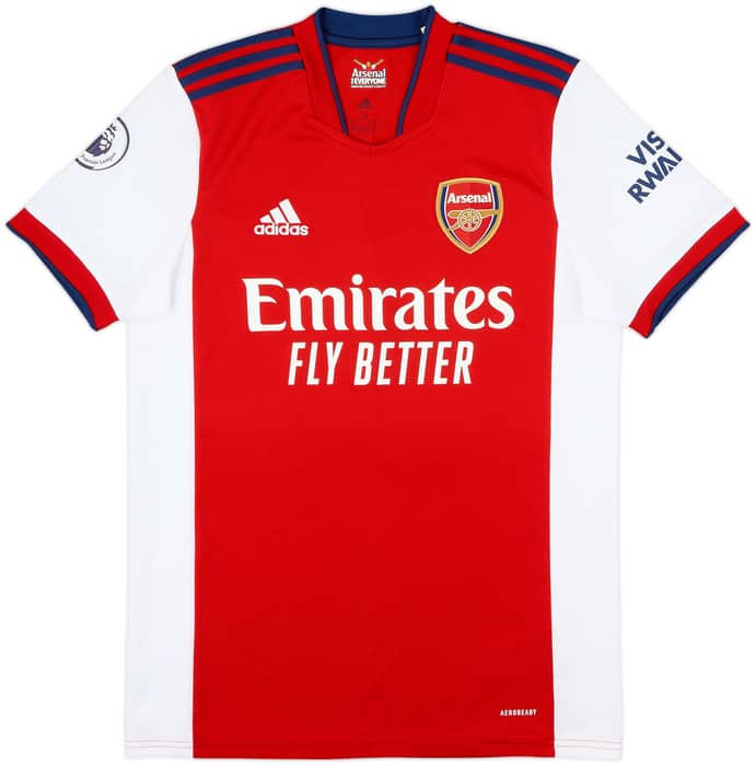 2021-22 Arsenal Home Shirt Saka #7 - 9/10 - (M)