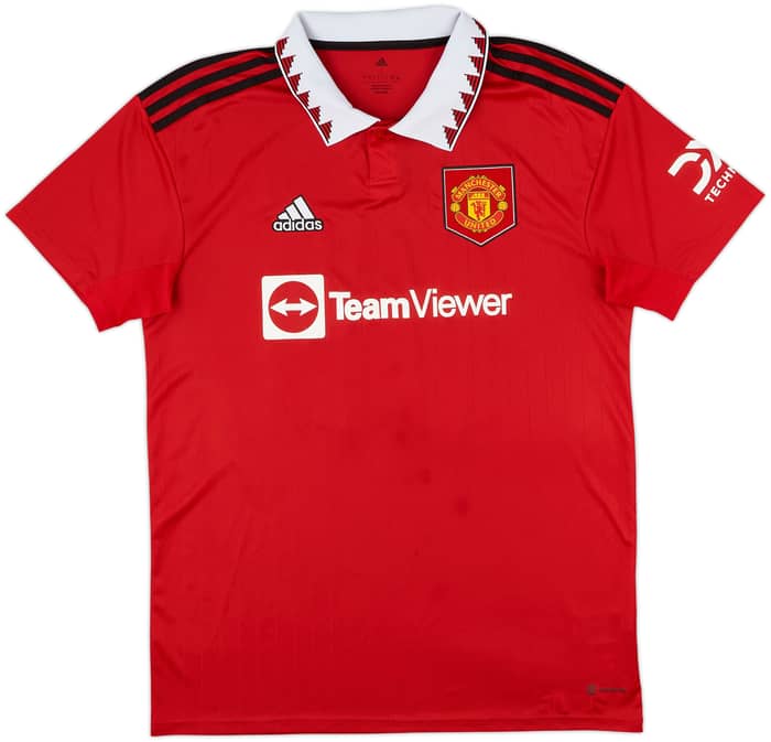 2022-23 Manchester United Home Shirt Rashford #10 - 8/10 - (L)