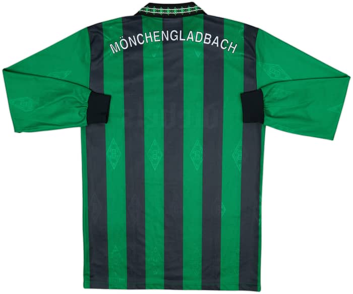 1995-96 Borussia Monchengladbach Away L/S Shirt - 9/10 - (L)