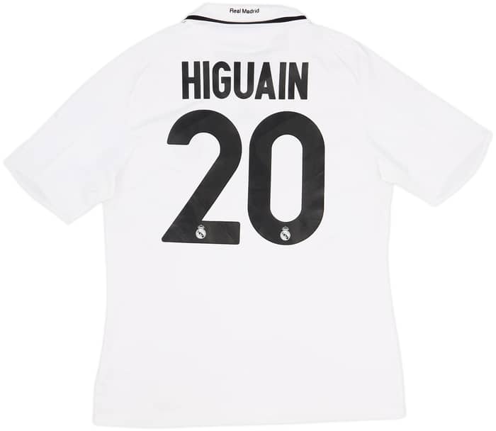 2008-09 Real Madrid Home Shirt Higuain #20 - 7/10 - (L)