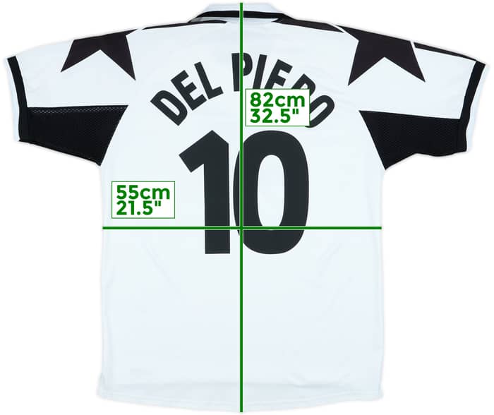 1998-99 Juventus Away Shirt Del Piero #10 - 9/10 - (L)