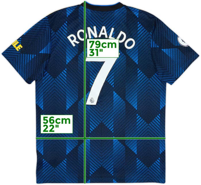 2021-22 Manchester United Third Shirt Ronaldo #7 - 5/10 - (L)