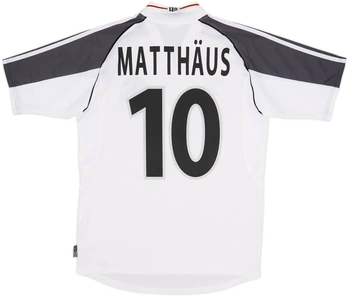 2000-02 Germany Home Shirt Matthaus #10 - 7/10 - (S)