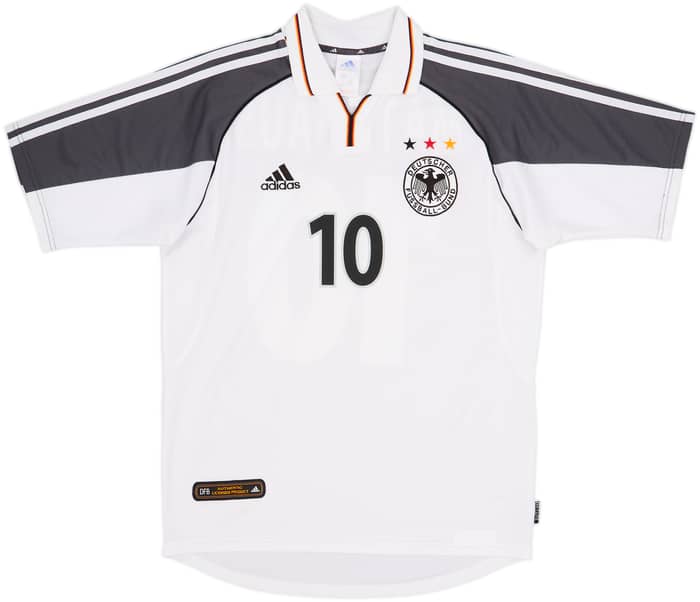 2000-02 Germany Home Shirt Matthaus #10 - 7/10 - (S)