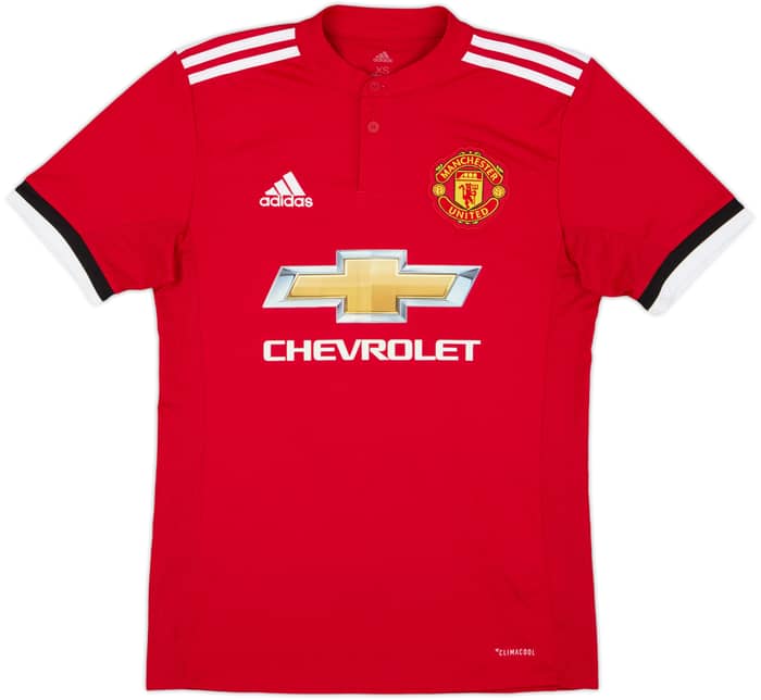 2017-18 Manchester United Home Shirt Ibrahimovic #10 - 10/10 - (XS)