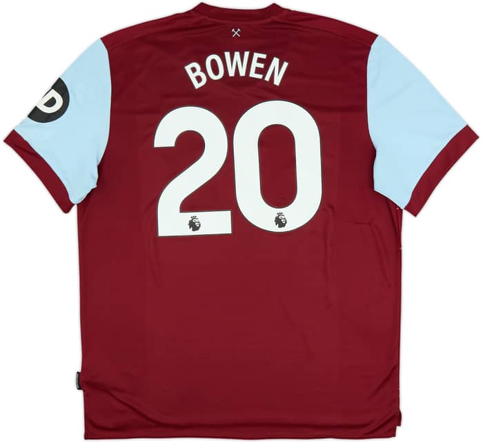 2023-24 West Ham United Home Shirt Bowen #20 - 8/10 - (3XL)