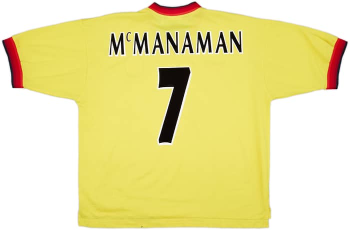 1997-99 Liverpool Away Shirt McManaman #7 - 7/10 - (XL)
