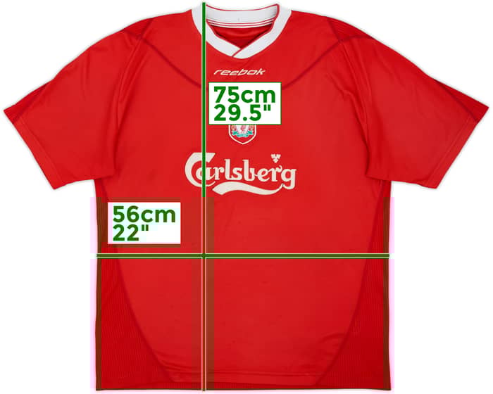 2002-04 Liverpool Home Shirt - 5/10 - (L)