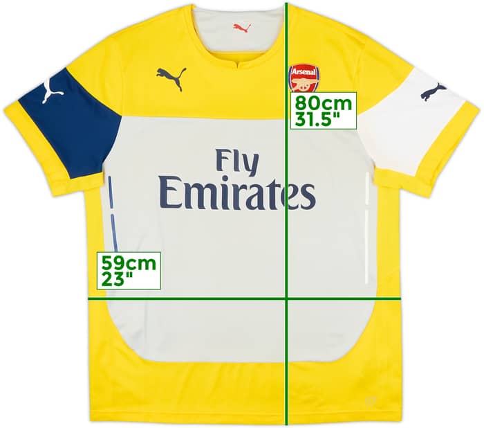 2014-15 Arsenal Puma Training Shirt - 8/10 - (XL)