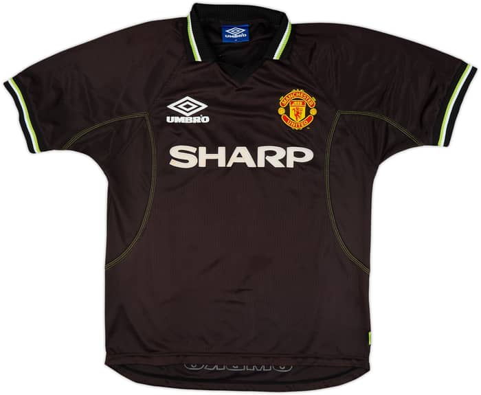 1998-99 Manchester United Third Shirt Scholes #18 - 6/10 - (M)