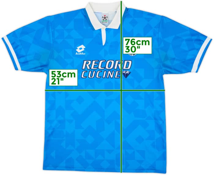 1994-96 Napoli Home Shirt - 9/10 - (M)