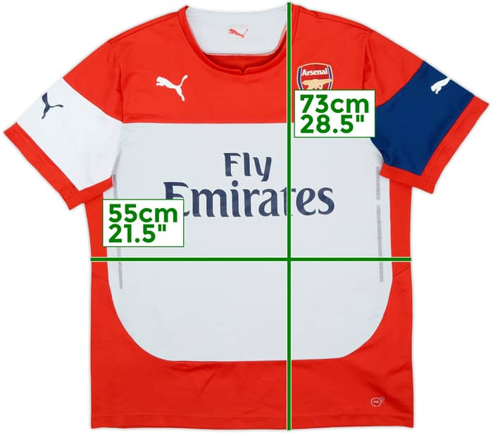 2014-15 Arsenal Puma Training Shirt - 5/10 - (L)