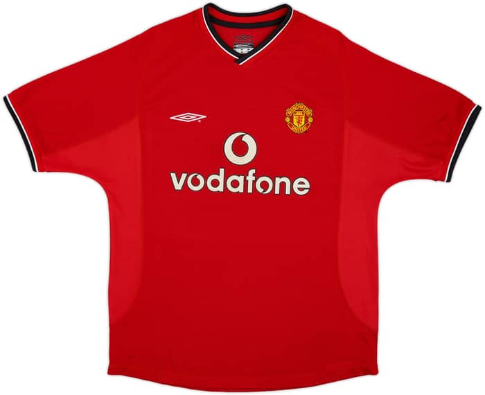 2000-02 Manchester United Home Shirt - 5/10 - (M)
