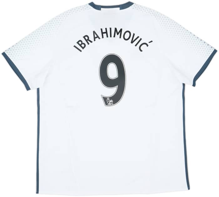 2016-17 Manchester United Third Shirt Ibrahimovic #9 - 6/10 - (XXL)