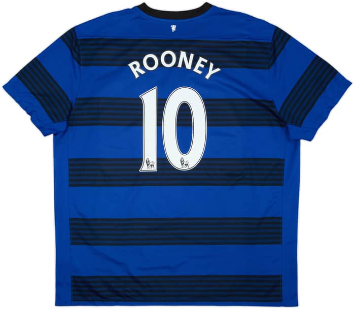 2011-13 Manchester United Away Shirt Rooney #10 - 6/10 - (3XL)
