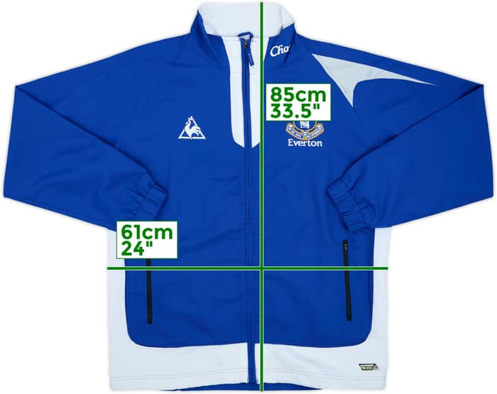2009-10 Everton Le Coq Sportif Track Jacket - 9/10 - (L)