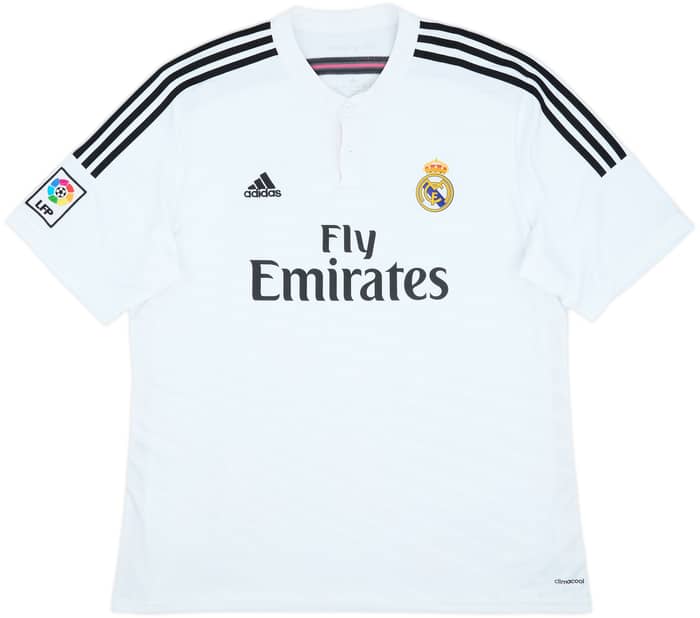 2014-15 Real Madrid Home Shirt James #10 - 7/10 - (XXL)