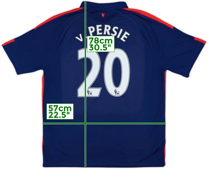 2014-15 Manchester United Third Shirt V.Persie #20 - 8/10 - (XL)