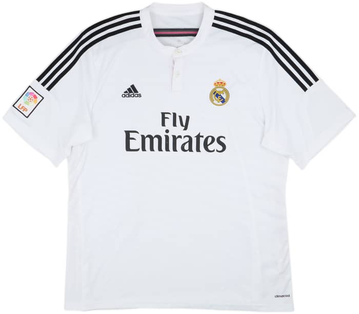 2014-15 Real Madrid Home Shirt James #10 - 7/10 - (XXL)
