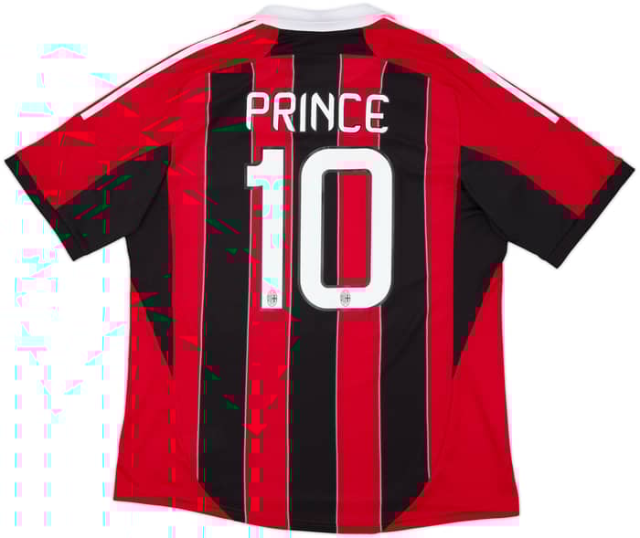 2012-13 AC Milan Home Shirt Prince #10 - 7/10 - (XL)