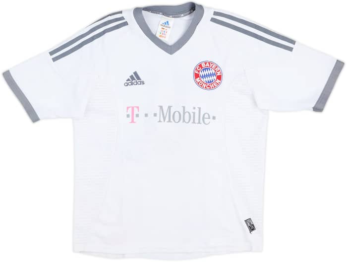 2002-03 Bayern Munich Away Shirt Ze Roberto #11 - 4/10 - (L.Boys)