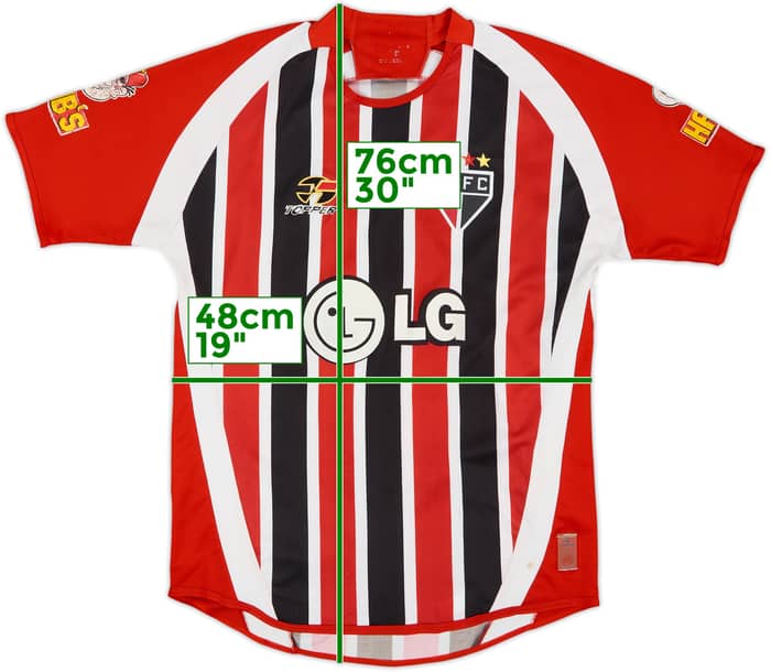 2005 Sao Paulo Away Shirt #9 - 5/10 - (M)