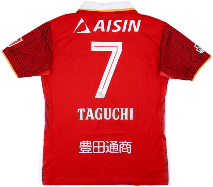 2017 Nagoya Grampus Eight Home Shirt Taguchi #7 - 9/10 - (3XL)