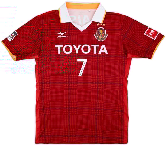 2017 Nagoya Grampus Eight Home Shirt Taguchi #7 - 9/10 - (3XL)