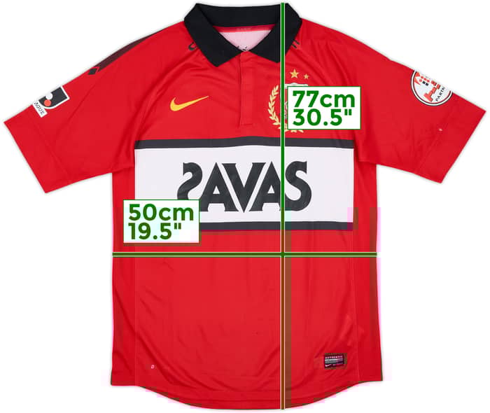 2012 Urawa Red Diamonds Home Shirt - 5/10 - (L)