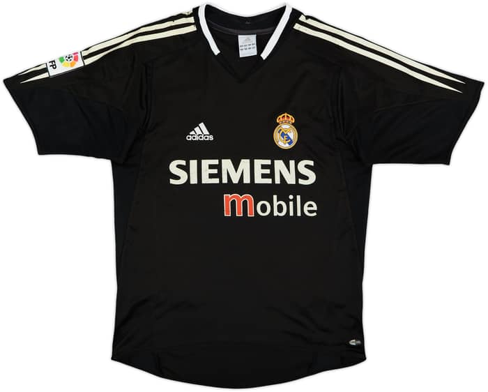 2004-05 Real Madrid Away Shirt Zidane #5 - 6/10 - (S)