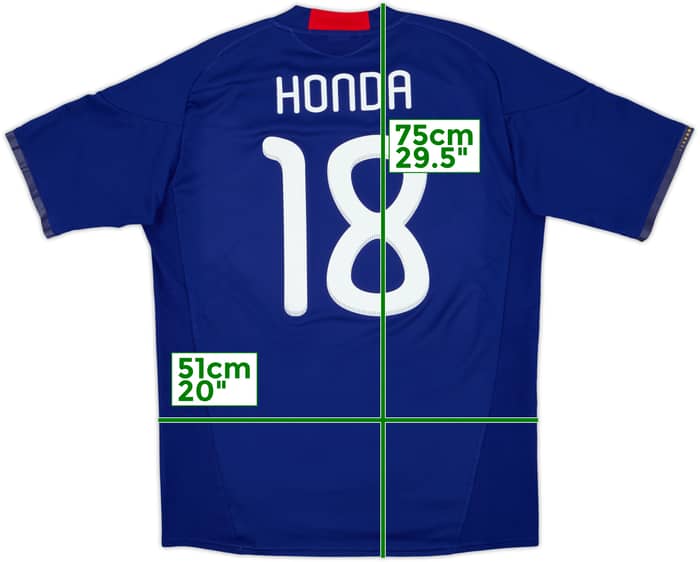 2010-12 Japan Home Shirt Honda #18 - 7/10 - (L)