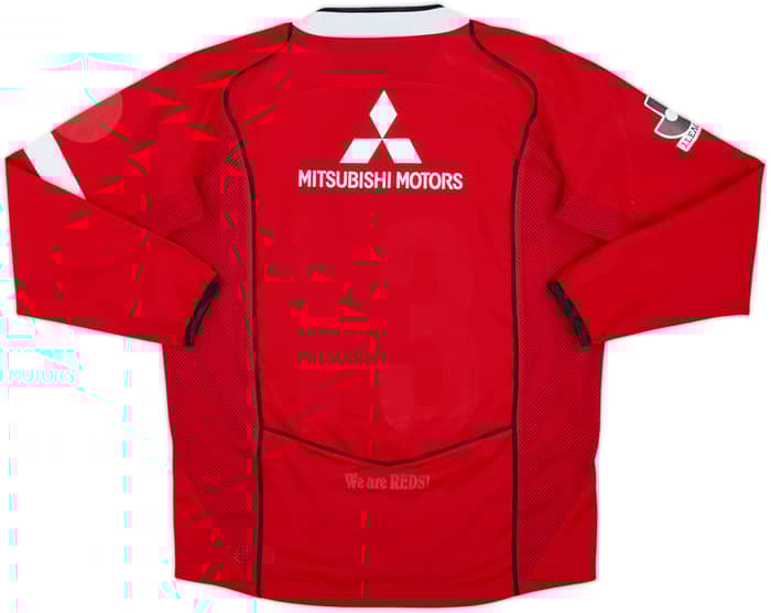 2005 Urawa Red Diamonds Home L/S Shirt - 5/10 - (S)