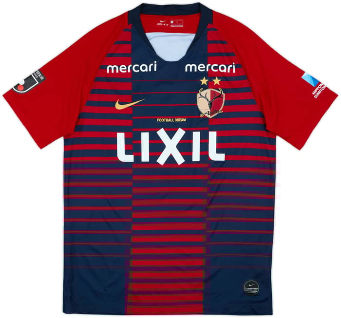 2019 Kashima Antlers Home Shirt Abe #10 - 8/10 - (L)