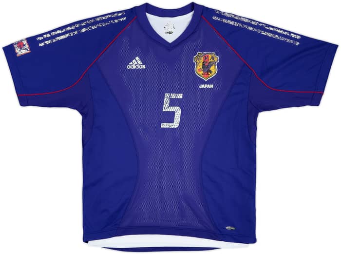 2002-04 Japan Player Issue Home Shirt #5 - 4/10 - (S)