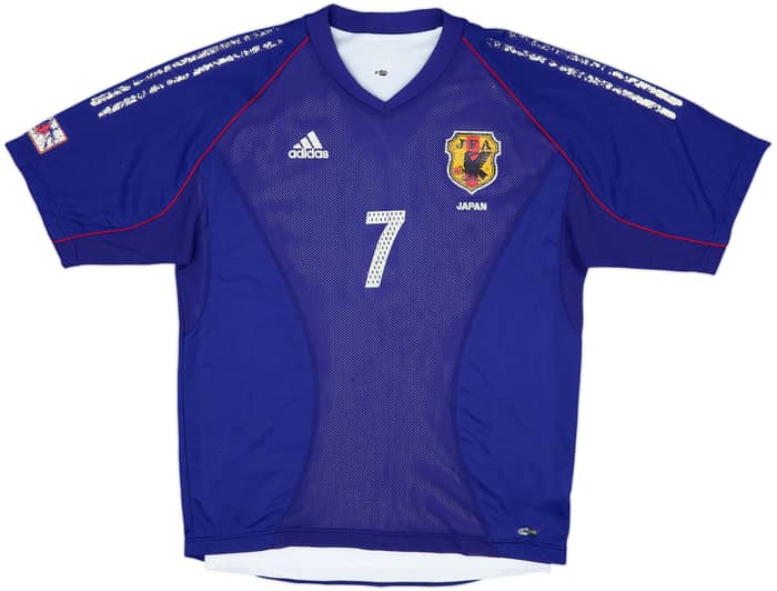 2002-04 Japan Player Issue Home Shirt Nakata #7 - 4/10 - (M)