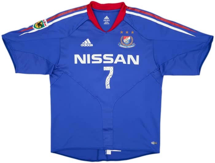 2004-05 Yokohama Marinos Authentic Home Shirt #7 - 7/10 - (S)