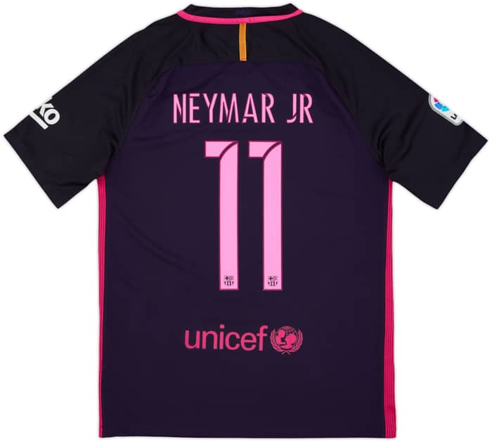 2016-17 Barcelona Away Shirt Neymar Jr #11 - 9/10 - (M)