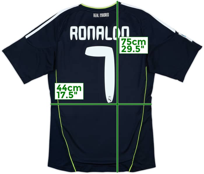 2010-11 Real Madrid Away Shirt Ronaldo #7 - 7/10 - (S)