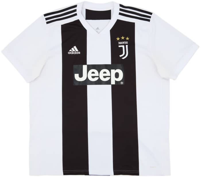 2018-19 Juventus Home Shirt Ronaldo #7 - 8/10 - (XL)