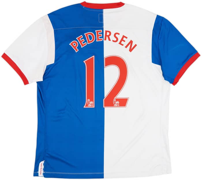 2011-12 Blackburn Home Shirt Pedersen #12 - 6/10 - (XL)