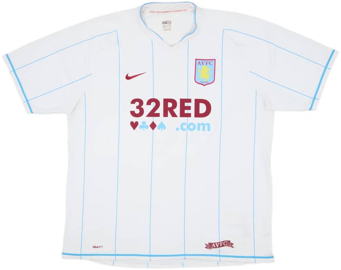 2007-08 Aston Villa Away Shirt Carew #10 - 6/10 - (XXL)