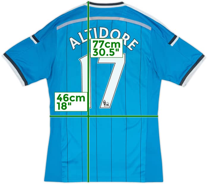 2014-15 Sunderland Away Shirt Altidore #17 - 6/10 - (M)