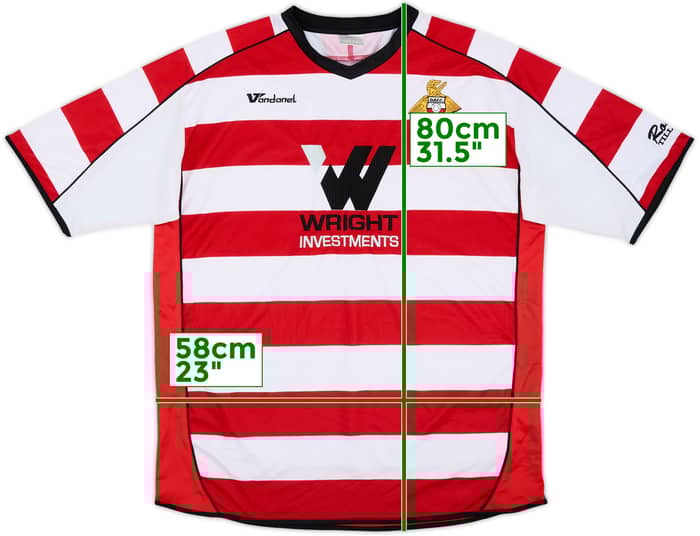 2008-09 Doncaster Rovers Home Shirt - 6/10 - (XL)