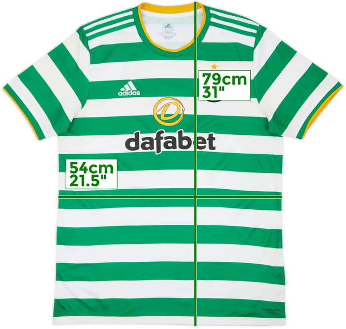 2020-21 Celtic Home Shirt - 7/10 - (L)