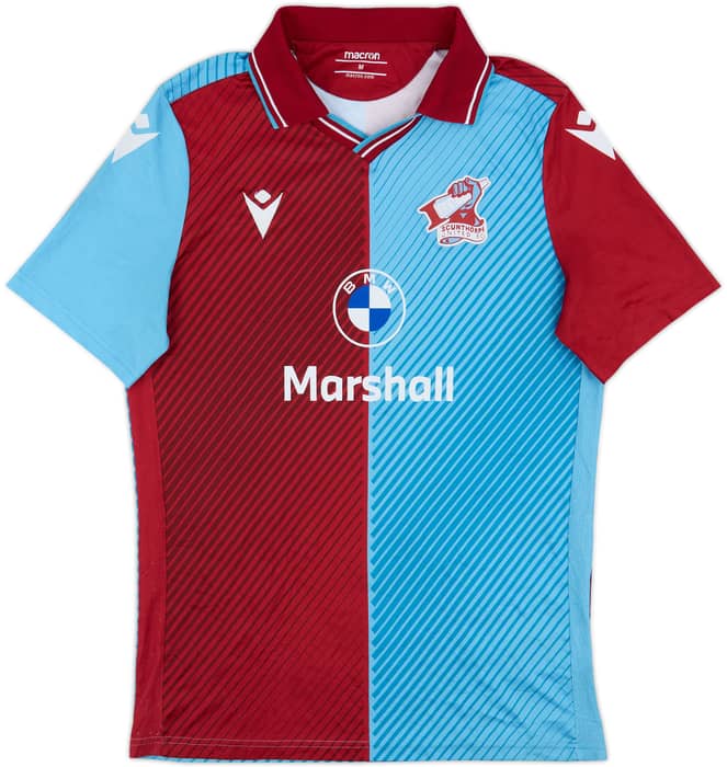 2022-23 Scunthorpe Home Shirt - 8/10 - (M)