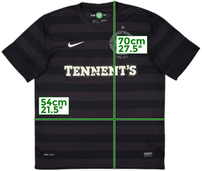2012-13 Celtic '125th Anniversary' Away Shirt - 4/10 - (L)