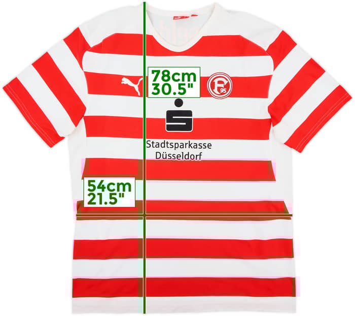 2008-09 Fortuna Dusseldorf Home Shirt - 6/10 - (L)