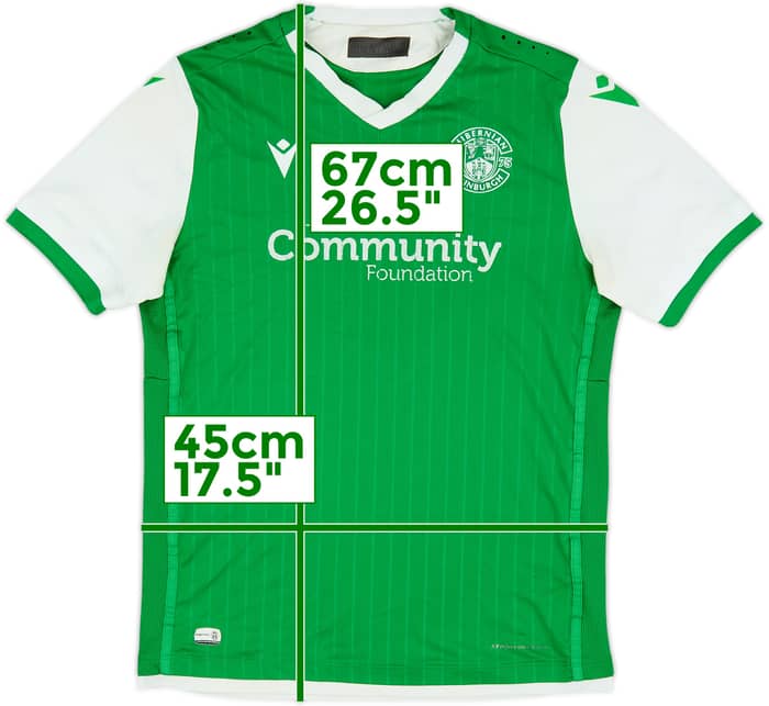 2019-20 Hibernian Home Shirt - 5/10 - (S)