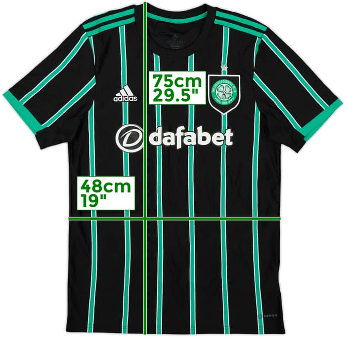 2022-23 Celtic Away Shirt - 8/10 - (M)